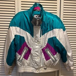 Vintage 1988-89 Tyrolia Ski Jacket Women's ~ size Medium